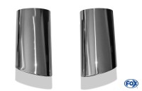 FOX Anschweißendrohr Typ 38 Edelstahl Endrohr oval 160x90 mm FOX Anschweißendrohr Typ 38 Edelstahl Endrohr oval 160x90 mm
