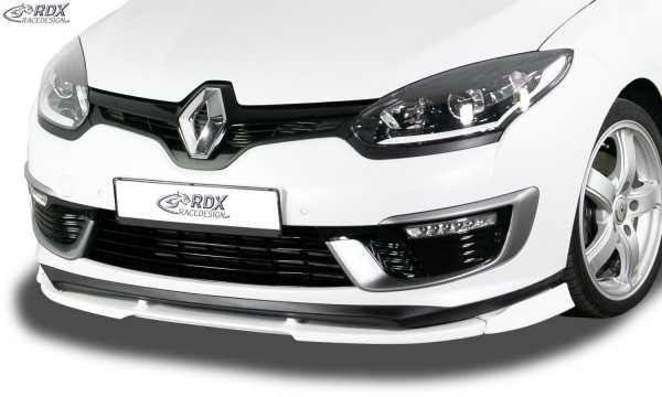 RDX Frontspoiler VARIO-X für RENAULT Megane 3 GT / GT-Line 2014+ Frontlippe Front Ansatz Vorne Spoil