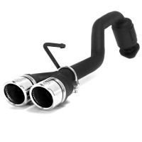 Ulter Sportauspuff passend für Toyota Yaris III 2011-2018 2 Endrohre rund Ø70 Ulter Sportauspuff passend für Toyota Yaris III 2011-2018 2 Endrohre rund Ø70