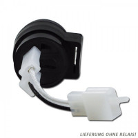 Adapterkabel für 2-Polige Relais zur Umrüstung auf Japanstecker 3PF-2 mit Flachsteckhülse 6,3mm Adapterkabel für 2-Polige Relais zur Umrüstung auf Japanstecker 3PF-2 mit Flachsteckhülse 6,3mm