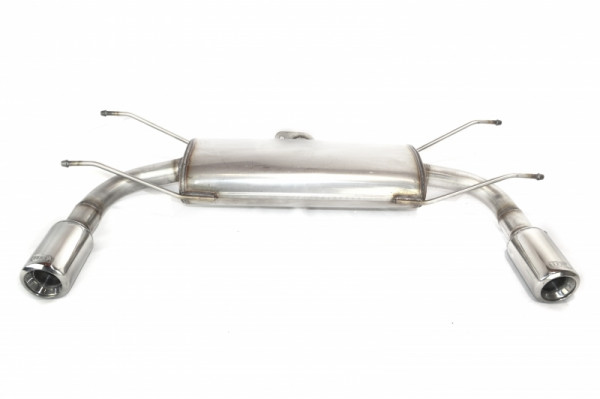 Ulter Sportauspuff passend für Mazda MX5 NC1 2005-2008 2 Duplex Endrohre rund Ø80