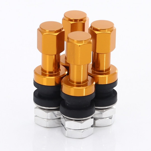 Satz Aluminium Felgenventile JR v2 - GOLD