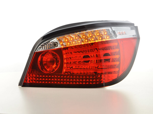 LED Rückleuchten Set Lightbar BMW 5er E60 Limo 07-09 rot/klar