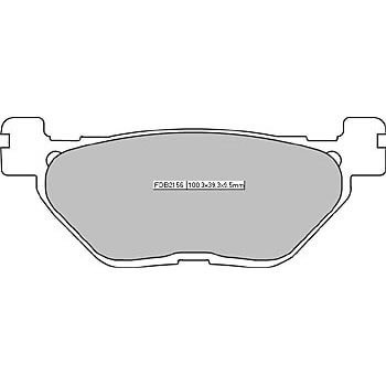 FERODO Bremsbelag FDB 2156 Platinum mit ABE