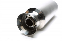 TA Technix Edelstahl Sportendschalldämpfer universal 125/100/45mm TA Technix Edelstahl Sportendschalldämpfer universal 125/100/45mm