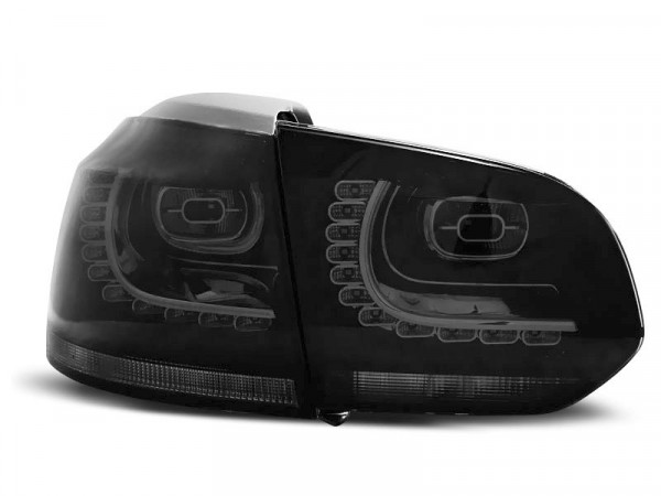LED Rücklichter grau passend für VW Golf 6 10.08-12