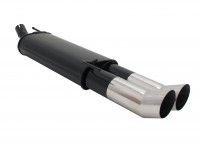 Novus Sportauspuff passend für VW Golf 3 / Golf 4 Cabrio 2x90mm DTM Novus Sportauspuff passend für VW Golf 3 / Golf 4 Cabrio 2x90mm DTM