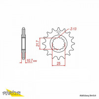 Ritzel gummiert 16 Zähne Teilung 520 passend für Yamaha XJ6 Ritzel gummiert 16 Zähne Teilung 520 passend für Yamaha XJ6