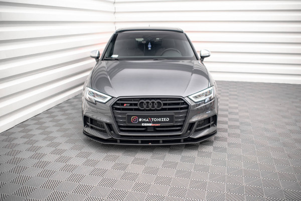 Street Pro Seitenschweller Ansatz passend für Audi S3 / A3 S-Line Sportback 8V Facelift