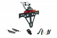 alpha Technik Kennzeichenhalter-Blinker-Kit SQ-LED passend für Honda CBR650F / CB650F alpha Technik Kennzeichenhalter-Blinker-Kit SQ-LED passend für Honda CBR650F / CB650F