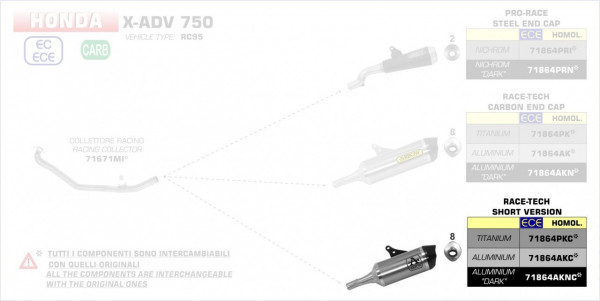 Arrow Race Tech Aluminium