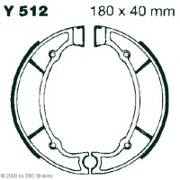EBC-Y 512 Bremsbeläge passend für Yamaha Motorräder EBC-Y 512 Bremsbeläge passend für Yamaha Motorräder