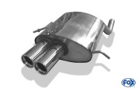 FOX Endschalldämpfer passend für Mercedes C-Klasse CL203 – 2x76 Typ 13 FOX Endschalldämpfer passend für Mercedes C-Klasse CL203 – 2x76 Typ 13