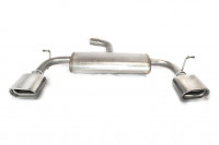 Ulter Sportauspuff passend für Volkswagen Touran 2003–2010, 2 Duplex Endrohre oval 145×75 Ulter Sportauspuff passend für Volkswagen Touran 2003–2010, 2 Duplex Endrohre oval 145×75