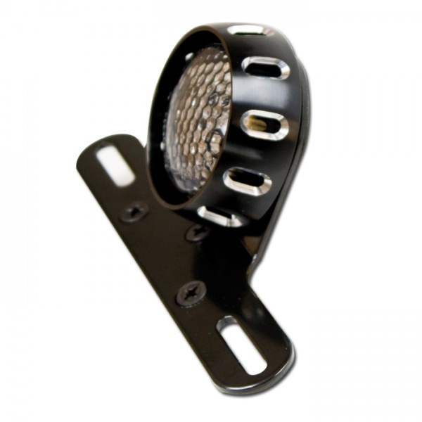 LED-Rücklicht CNC getönt mit Halter und KZB