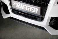Rieger Spoilerschwert carbon look für Audi A5 (B8/B81) Sportback 06.07-07.11 (bis Facelift) Ausführung: Schwarz matt