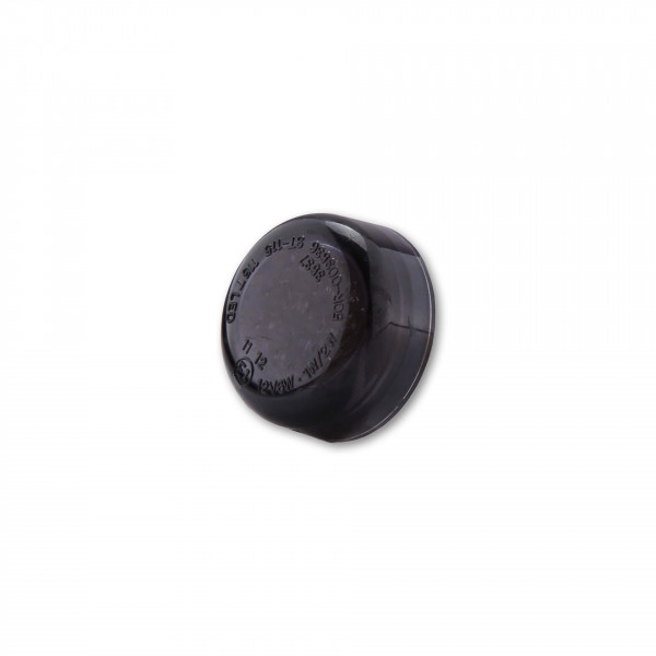 SHIN YO Micro Disc LED Rücklicht Getöntes Glas, Rund, E-Geprüft (1Stck)