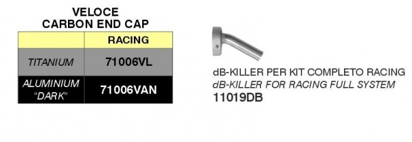 11019DB-ARROW DB-Killer F. 71006VL, 71006VAN