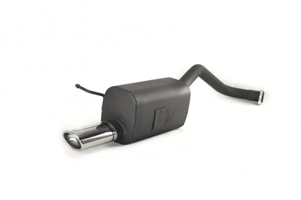 Ulter Sportauspuff passend für Volkswagen Polo MK5 2012–2017 1 Endrohr oval 95×65