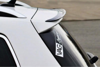 Spoiler CAP Für VW Passat R-Line B7 Variant Schwarz Hochglanz