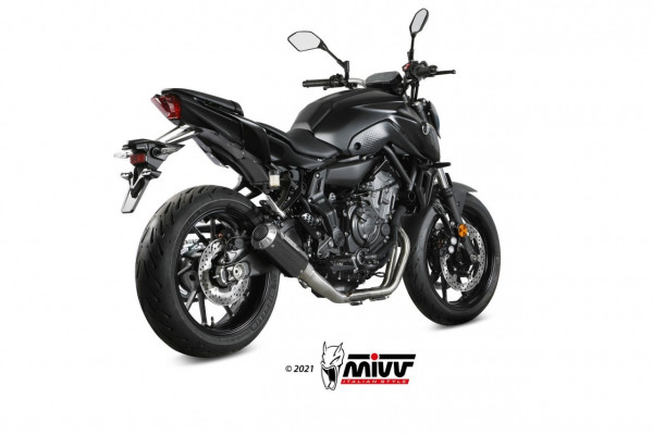 MIVV Komplettanlage MK3 CarbonYAMAHA MT-07/FZ-07 14-22