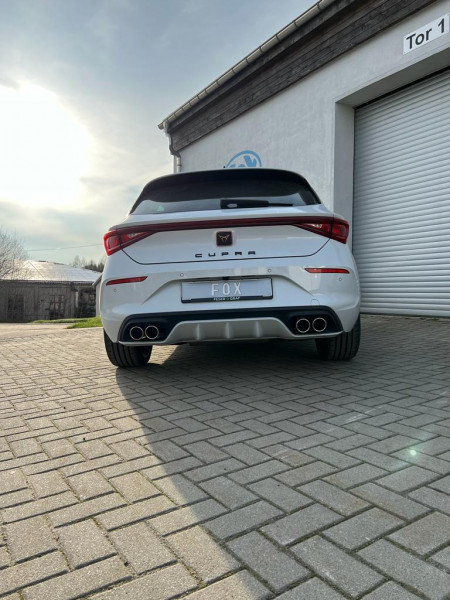 Cupra Leon 4x2 - KL Endschalldämpfer Ausgang rechts/links - 2x80 Typ 16 rechts/links