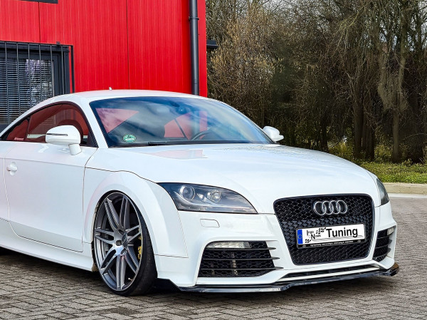 Cup Frontspoilerlippe mit Wings passend für Audi TT RS 8J