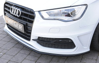 Rieger Spoilerschwert glanz schwarz für Audi A3 (8V) 3-tür. (Schrägheck 8V1) 07.12-08.16 (bis Faceli