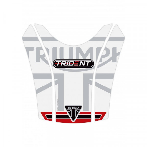 Motografix 3D Gel Tank Pad Protector passend für Triumph TRIDENT 660