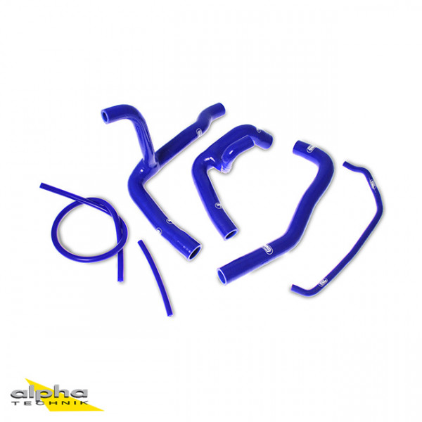 SAMCO SPORT Siliconschlauch Kit Racing Hose Kit blau für Yamaha YZF-R6 Modelljahr 2006-2024