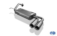 FOX Endschalldämpfer 2x80 Typ 13 passend für Mitsubishi Colt CAO/CJO FOX Endschalldämpfer 2x80 Typ 13 passend für Mitsubishi Colt CAO/CJO