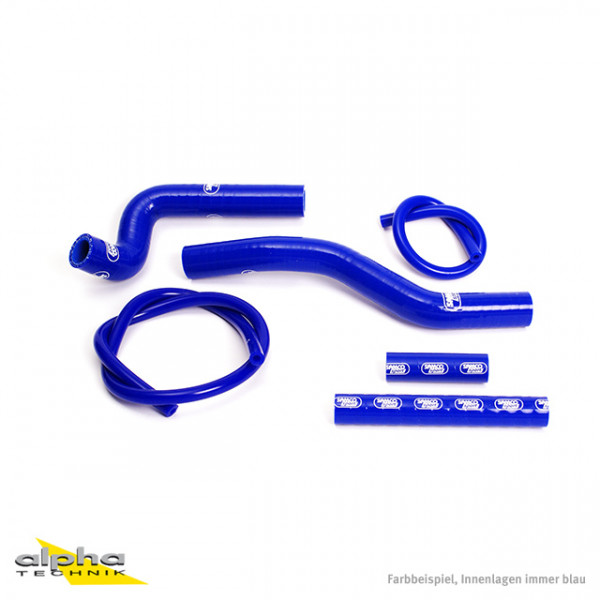 SAMCO SPORT Siliconschlauch Kit blau für Suzuki RM125 2-Takt Modelljahr 2001-2012