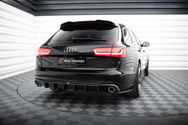 Diffusor Heck Ansatz Für Audi A6 Limousine / Avant C7