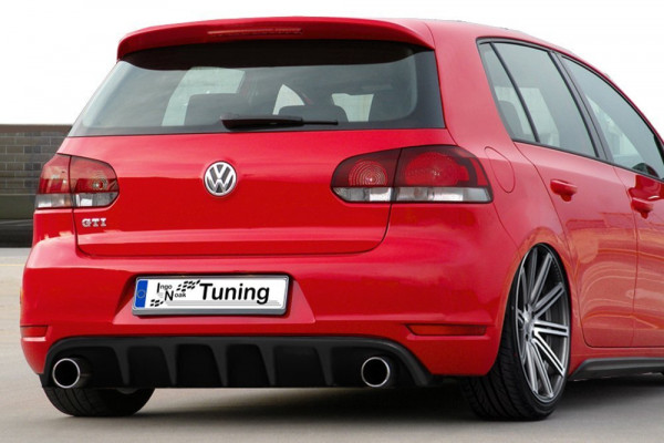 Heckdiffusor Einsatz passend für VW Golf 6 GTI & GTD