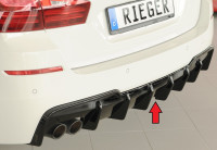 Rieger Heckeinsatz passend für BMW 5er F10 03/10-06/13 Rieger Heckeinsatz passend für BMW 5er F10 03/10-06/13