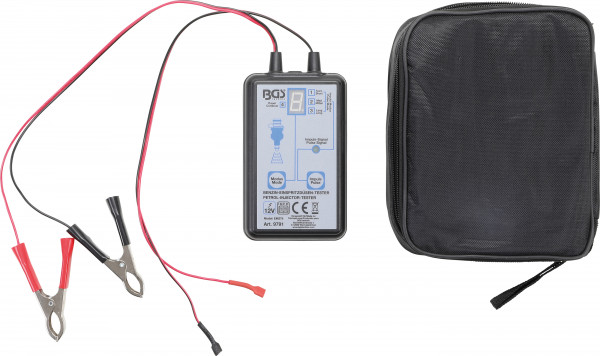 BGS Benzin-Einspritzdüsen-Tester für 12V Systeme