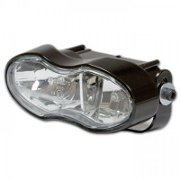 Doppelscheinwerfer Sirius schwarz 2x H3/55W E-geprüft mit Halter Doppelscheinwerfer Sirius schwarz 2x H3/55W E-geprüft mit Halter