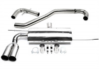 TA Technix Edelstahl Rennsportanlage 2x76mm passend für Audi A3 8P / VW Golf V 1K, Golf Plus 1KP TA Technix Edelstahl Rennsportanlage 2x76mm passend für Audi A3 8P / VW Golf V 1K, Golf Plus 1KP