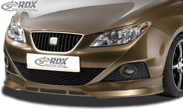 RDX Frontspoiler für SEAT Ibiza 6J, 6J SC & 6J ST -03/2012 (nicht FR, Cupra, Bocanegra) Frontlippe F