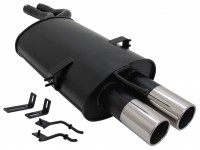 Novus Sportauspuff passend für BMW E46 320 / 325 / 330 2x76mm Novus Sportauspuff passend für BMW E46 320 / 325 / 330 2x76mm