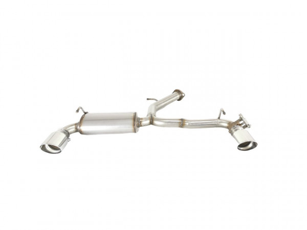 Ulter Sportauspuff passend für Hyundai i30 III 2016-2022 2 Duplex Endrohre rund Ø100