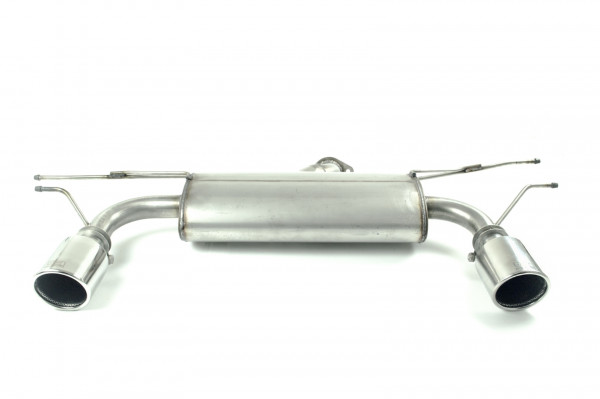 Ulter Sportauspuff passend für Mazda CX-3 2015-2019 2 Duplex Endrohre rund Ø100