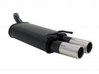 Novus Sportauspuff passend für Opel Corsa B 2x76mm Novus Sportauspuff passend für Opel Corsa B 2x76mm