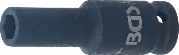 Kraft-Steckschlüssel-Einsatz SW 10 mm tief 1/2 Zoll Innenvierkant Sechskant