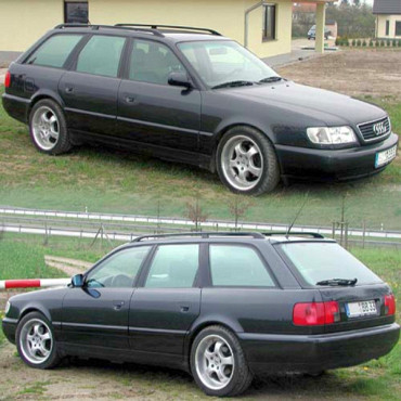 K.A.W. PlusKit Sportfahrwerk für Audi 100/200 C4/A6 Avant 4A ab 09/1991 bis 12/1997