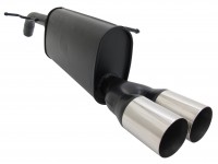 Novus Sportauspuff passend für Peugeot 207 2x76mm RL-Design Novus Sportauspuff passend für Peugeot 207 2x76mm RL-Design