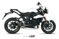 MIVV GP Carbon Endschalldämpfer tiefgelegt passend für Triumph Speed Triple 1050 11-15 MIVV GP Carbon Endschalldämpfer tiefgelegt passend für Triumph Speed Triple 1050 11-15