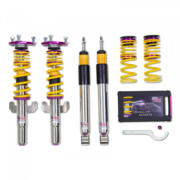 KW Gewindefahrwerk V3 Clubsport inkl. Stützlager RENAULT CLIO III (BR0/1, CR0/1) 01/2005-