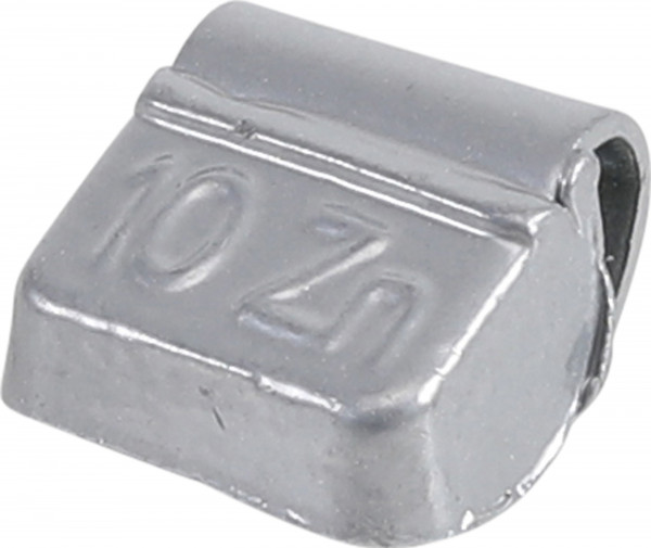 Auswuchtgewichte 10 g Zink 100-tlg. für Stahlfelgen