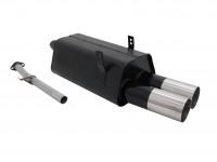 Novus Sportauspuff passend für BMW 3er E36 316 / 318 2x90mm RL-Design Novus Sportauspuff passend für BMW 3er E36 316 / 318 2x90mm RL-Design